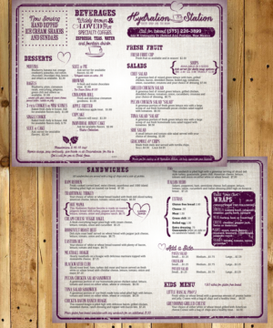 Menu Design by iD_intelligentDesign