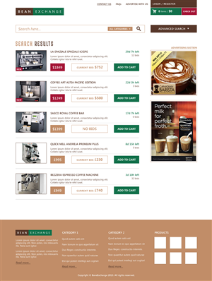 Diseño Web por Alex D para este proyecto | Diseño: #1884217