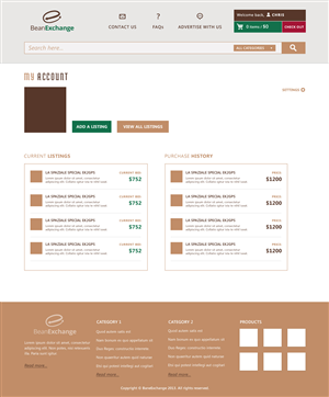 Diseño Web por Alex D para este proyecto | Diseño: #1888898