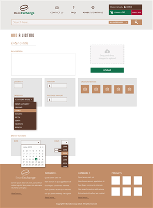 Diseño Web por Alex D para este proyecto | Diseño: #1888900