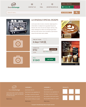 Diseño Web por Alex D para este proyecto | Diseño: #1888902