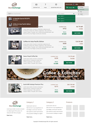 Diseño Web por Alex D para este proyecto | Diseño: #1892419