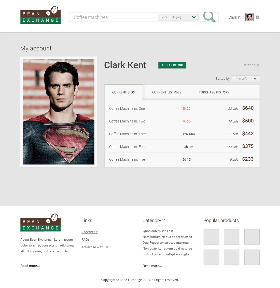 Web Design par Alex D pour ce projet | Design #1913977