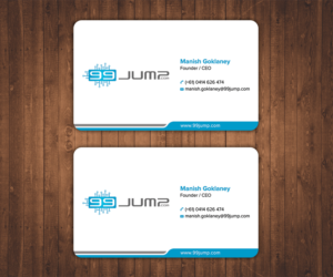 Business Card Design by Stylez Designz for 99Jump | Design: #7574135