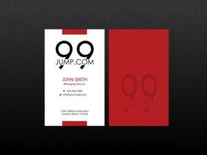 Business Card Design by Creations Box 2015 for 99Jump | Design: #7513747
