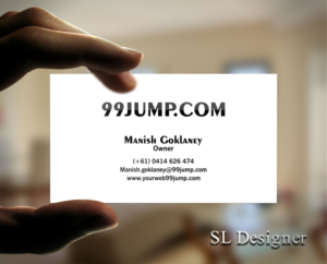 Business Card Design by SL Designer for 99Jump | Design: #7482764