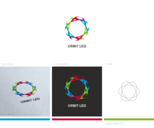 Orbit Led | Logo Design by Kitchenfoil