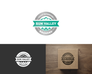 Sun Valley Brokers, and/ or Stacey Rutherford  or no text. | Logo Design by Mario