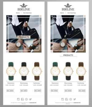 Email Marketing Design by SY for Birline Ltd. | Design: #7574345