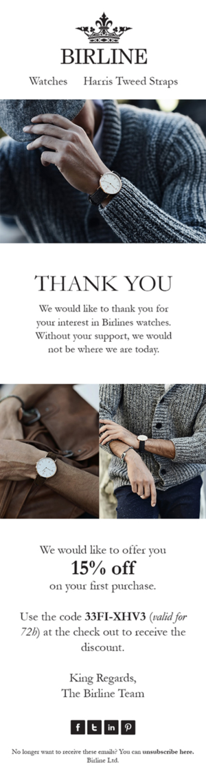 Email Marketing Design by hivi for Birline Ltd. | Design: #7505328