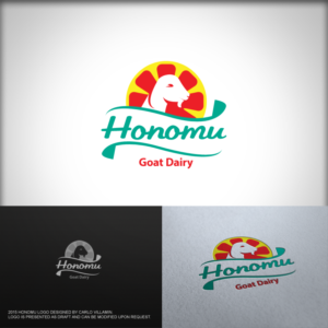 Design de Logo par carlomagno pour Honomu Goat Dairy | Design : #7555358