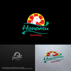 Design de Logo par carlomagno pour Honomu Goat Dairy | Design : #7555359