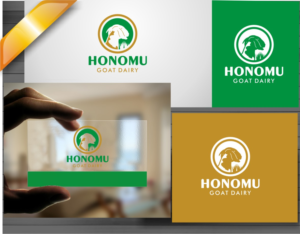 Diseño de Logo por ArifRif para Honomu Goat Dairy | Diseño: #7576618