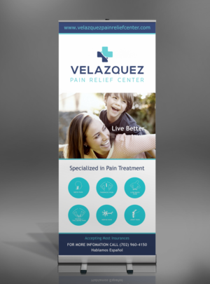 medical practice needs a printed banner design | Signage Design by Globat™