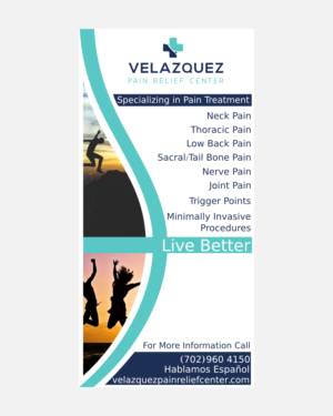 Signage Design by Tycoone for velazquez pain relief center | Design: #7530326