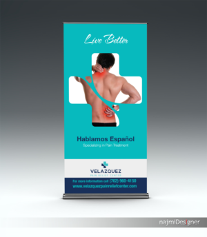 Signage Design by  Najmi for velazquez pain relief center | Design: #7502129