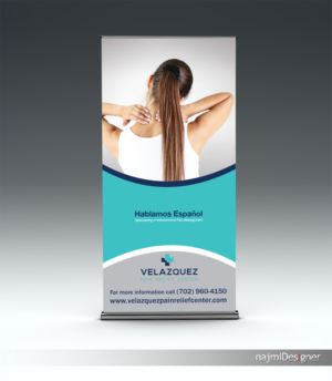 Signage Design by  Najmi for velazquez pain relief center | Design: #7586164