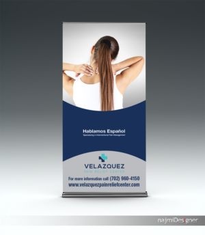 Signage Design by  Najmi for velazquez pain relief center | Design: #7586165