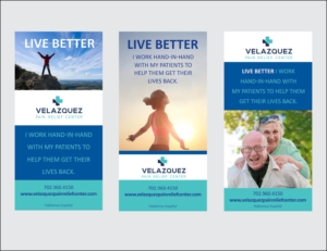 Signage Design by TracyB for velazquez pain relief center | Design #7536014