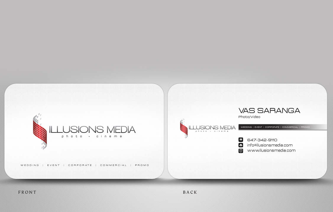 Visitenkarten-Design von disign für 3Shade Productions | Design #380602