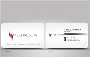 Business Card Design by disign for 3Shade Productions | Design: #380602