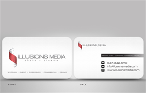 Business Card Design by disign for 3Shade Productions | Design: #380621