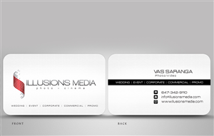 Business Card Design by disign for 3Shade Productions | Design: #380736