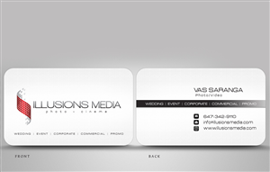 Business Card Design by disign for 3Shade Productions | Design: #380744