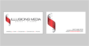 Business Card Design by Eda Delucca for 3Shade Productions | Design #380671
