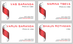 Business Card Design by Eda Delucca for 3Shade Productions | Design: #380672