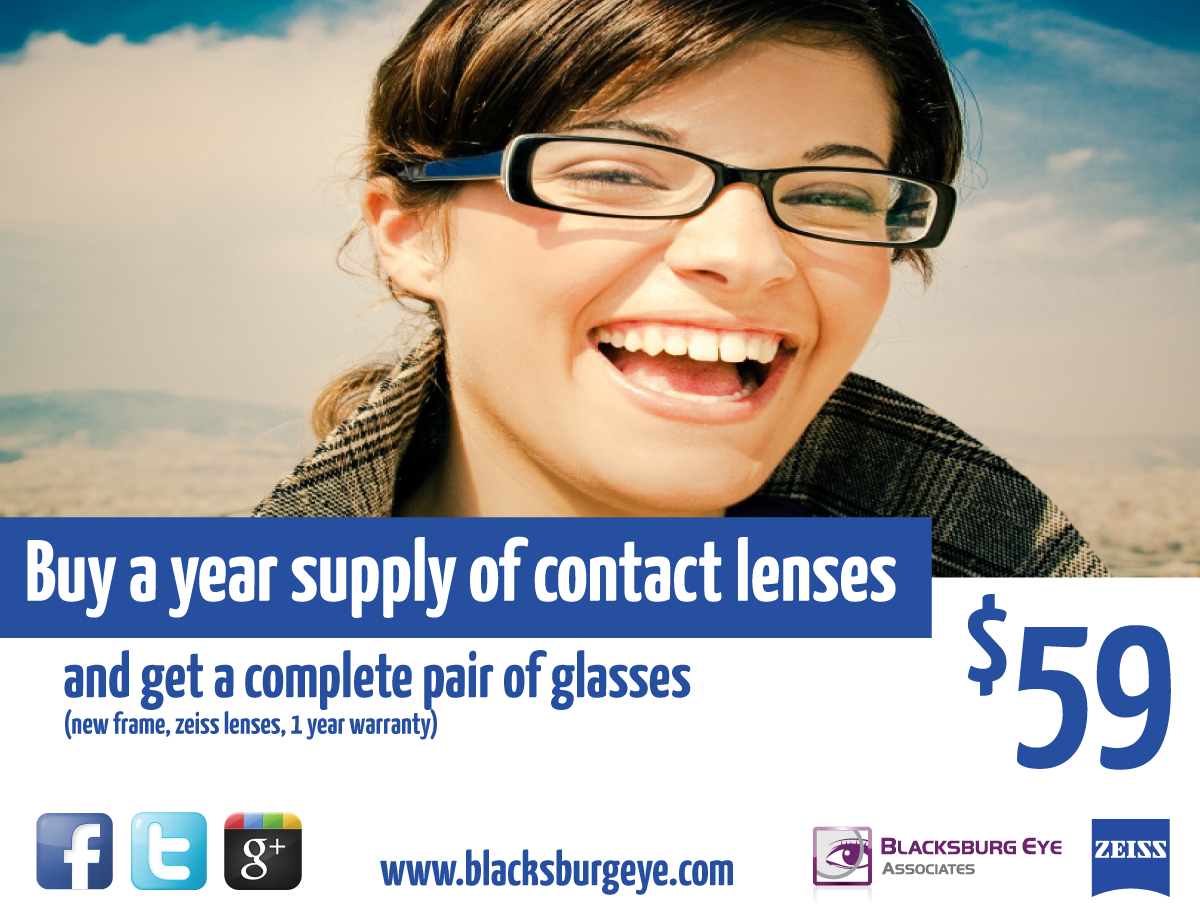 Card Design by Kburks for Blacksburg Eye Associates | Design #1925546