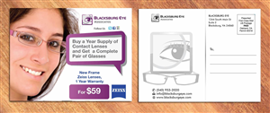 Design de Carte par Sbss pour Blacksburg Eye Associates | Design : #1929310