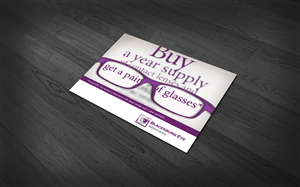Card Design by Ignited Design Studio for Blacksburg Eye Associates | Design: #1926333