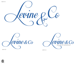 Logo Design by lisa for Levine & Co. Real Estate Brokerage LLC | Design #7524785