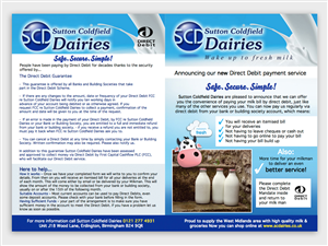 Flyer Design by tapstudio for Sutton Coldfield Dairies | Design: #1880789