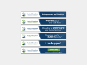 Banner-Design von OkkyRiyan für 3 Continents Consulting | Design #7530154