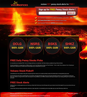 volcanopicks.com | Web-Design von Visualland