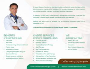 Diseño de Flyer por Thuy Luong para Alternative Healing Arts Center | Diseño: #7551192