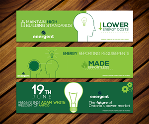 Banner-Design von MS Design für Energent | Design: #1911558