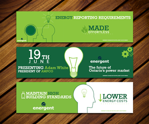 Banner-Design von MS Design für Energent | Design: #1914730