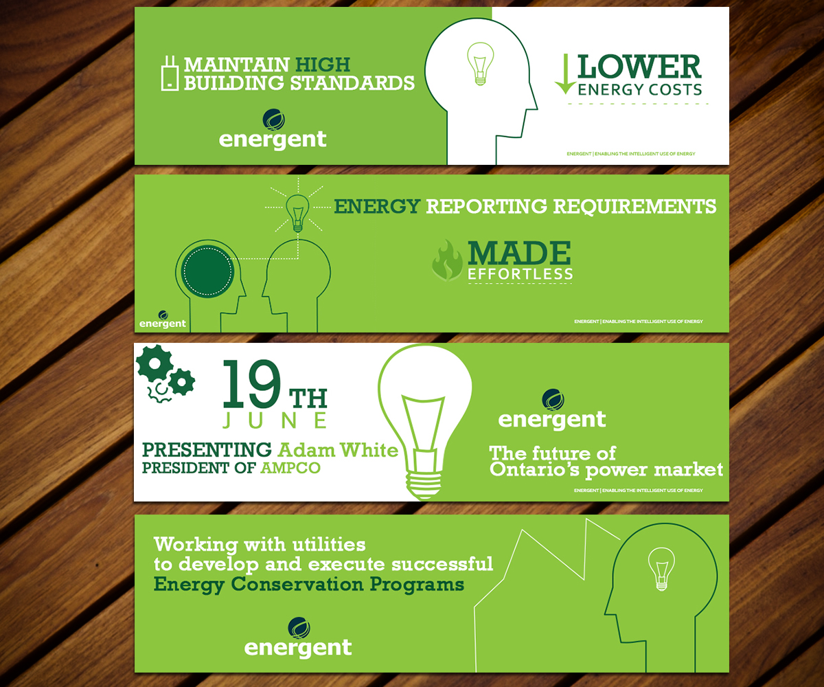 Banner-Design von MS Design für Energent | Design #1934521