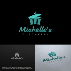 Logo-Design von carlomagno für Michelle's Cupcakery | Design: #7555667
