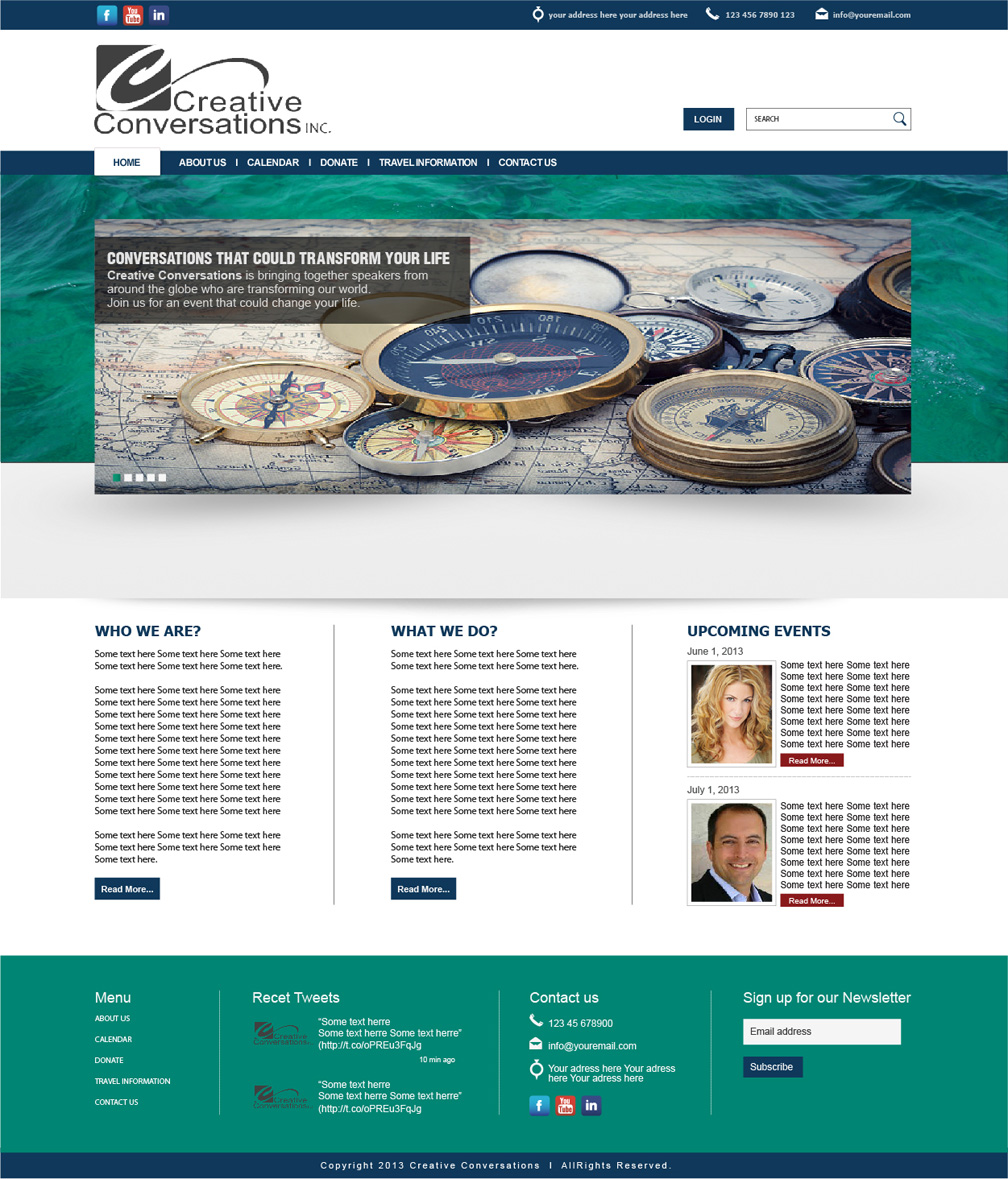 Web Design by tahir for this project | Design #1881269