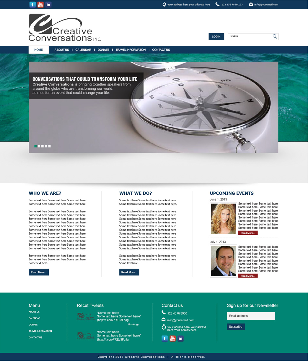 Web Design par tahir pour ce projet | Design #1881276