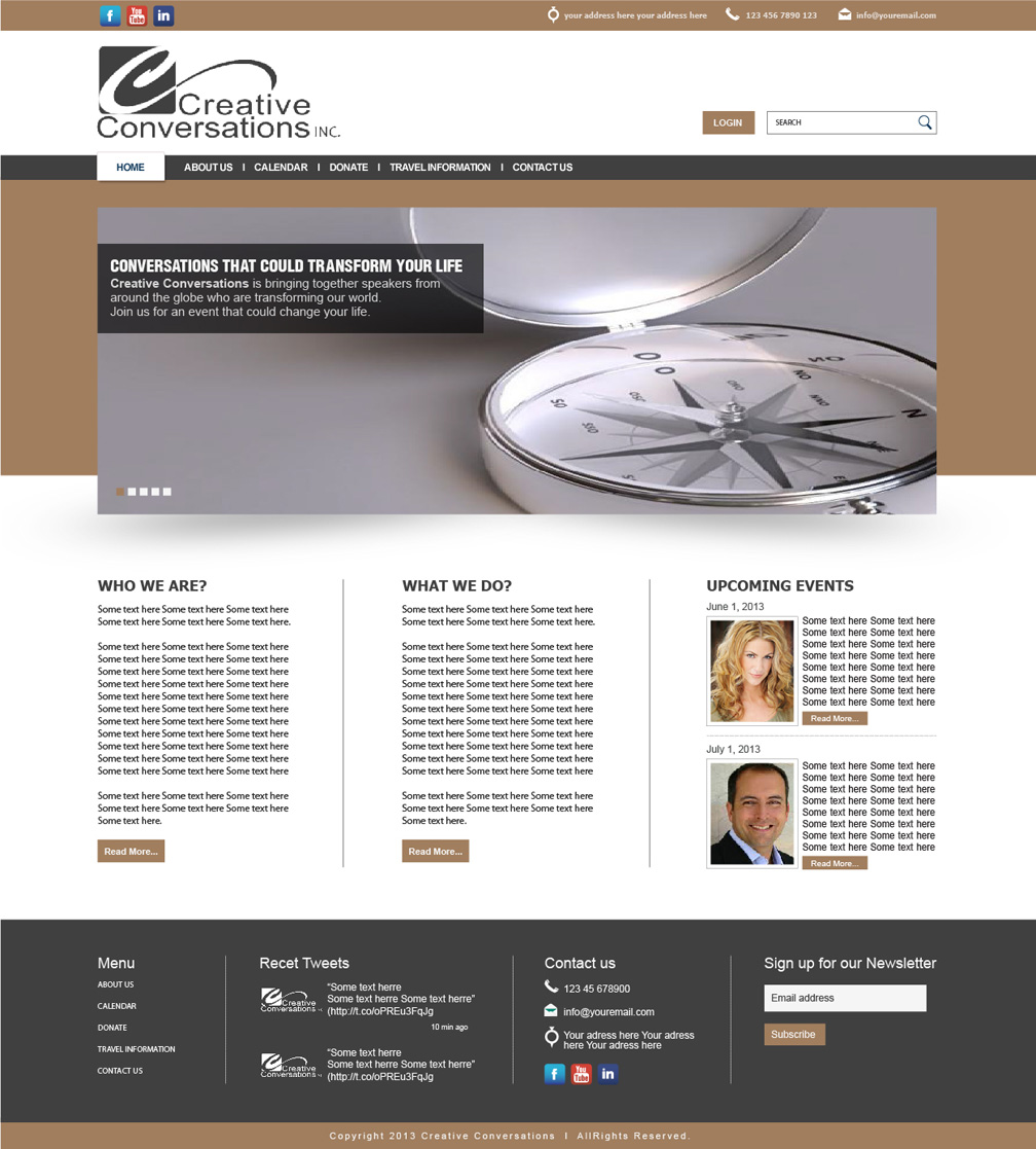 Diseño Web por tahir para este proyecto | Diseño #1881454