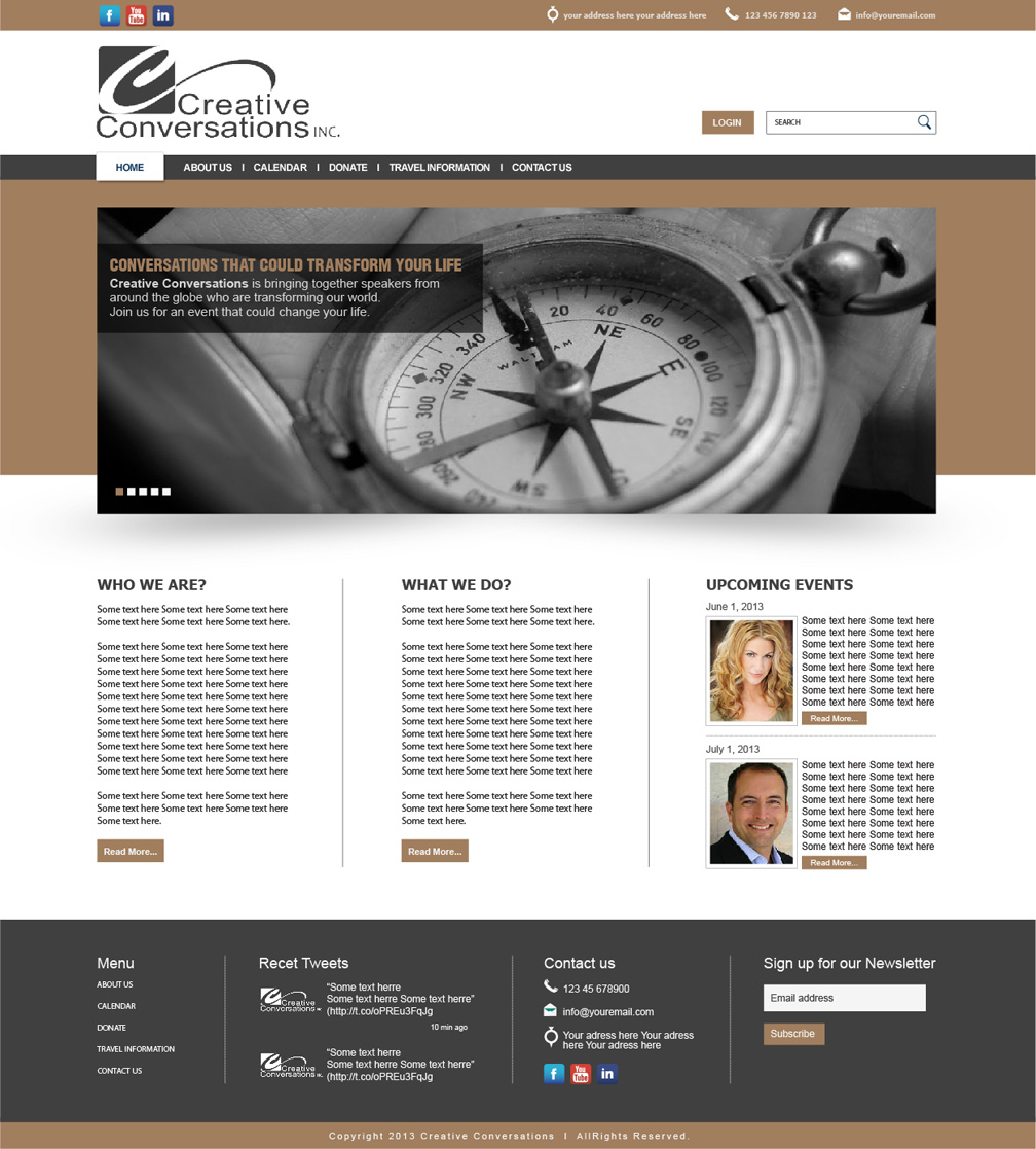 Web Design par tahir pour ce projet | Design #1881478