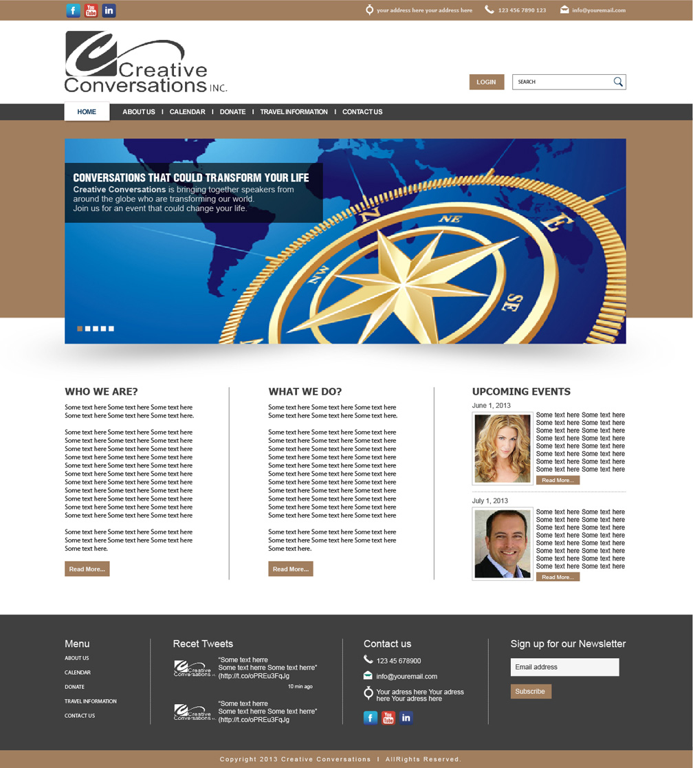 Web Design by tahir for this project | Design #1881490