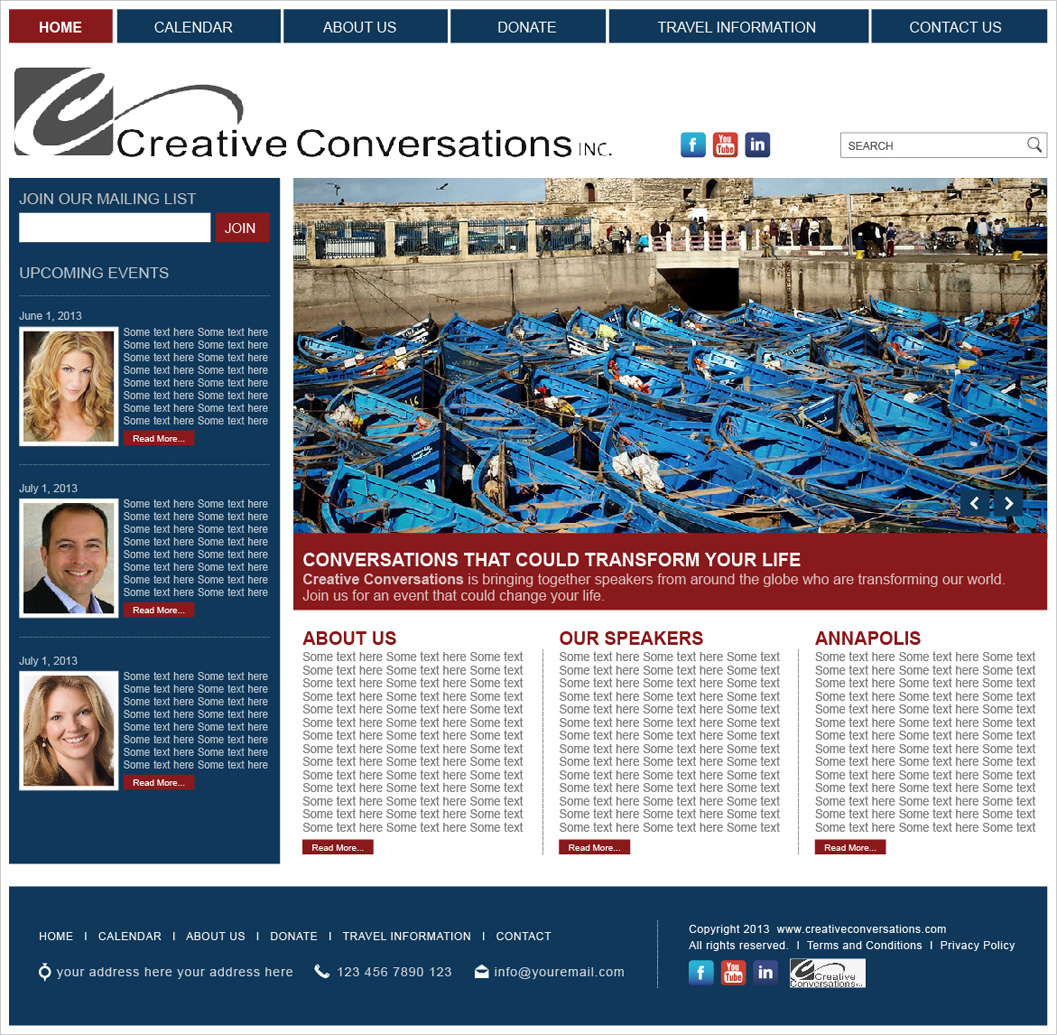 Web Design by tahir for this project | Design #1882627