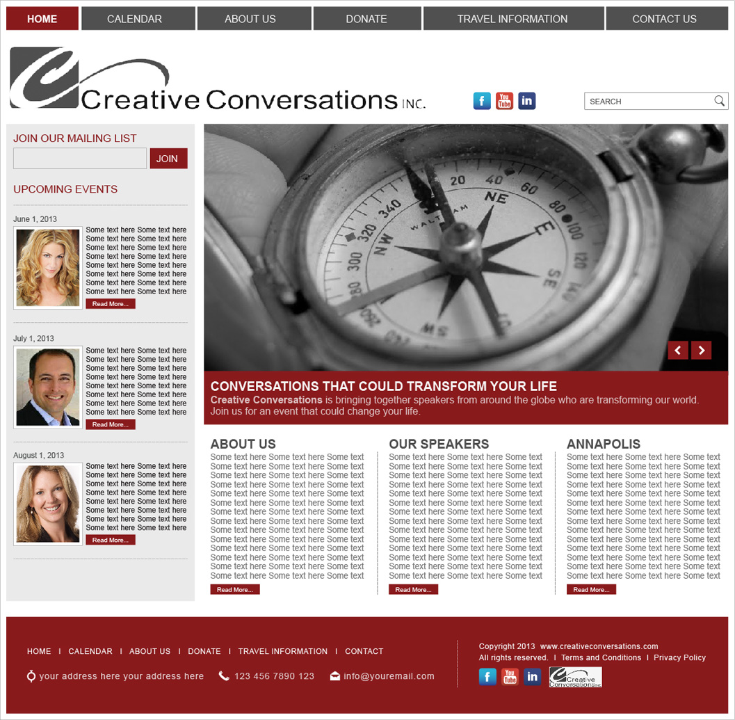 Web Design par tahir pour ce projet | Design #1882664