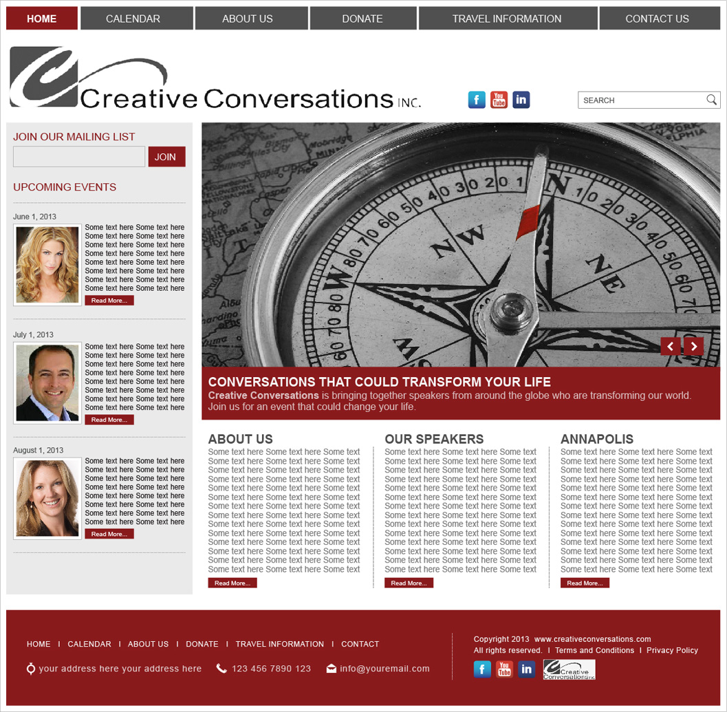 Web Design par tahir pour ce projet | Design #1882666